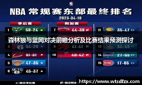 森林狼与篮网对决前瞻分析及比赛结果预测探讨