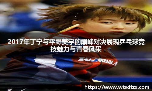 2017年丁宁与平野美宇的巅峰对决展现乒乓球竞技魅力与青春风采